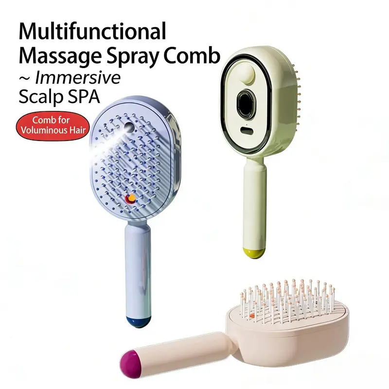 MistGlow™ - Brush, Mist & Massage In One