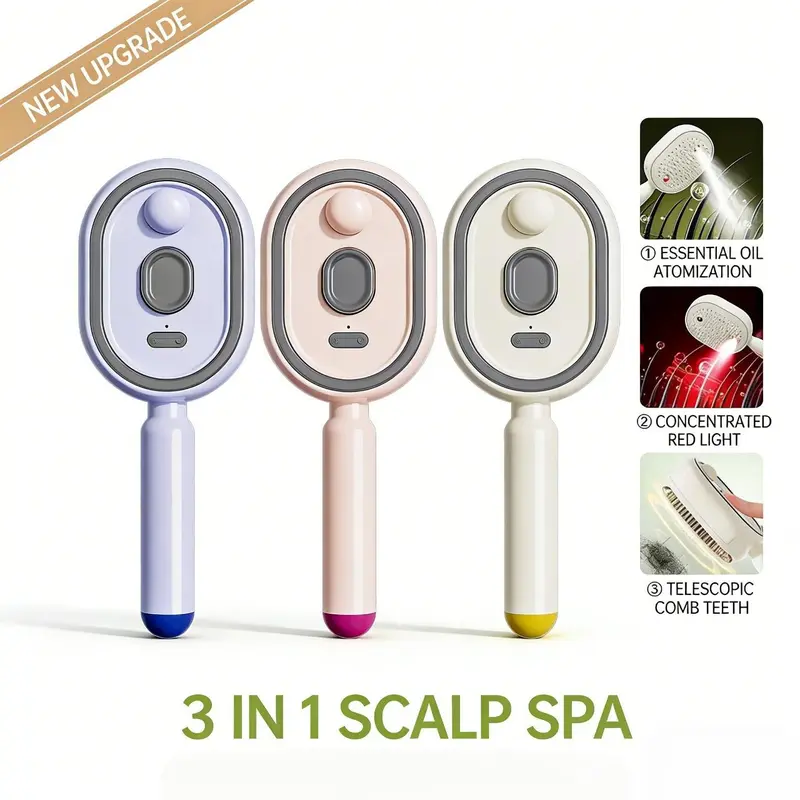 MistGlow™ - Brush, Mist & Massage In One