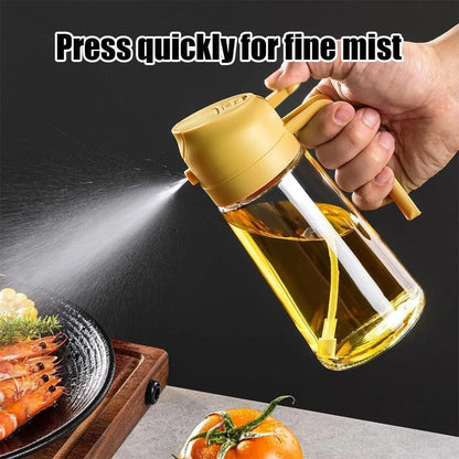 OilDispenser™ - Multifunctional kitchen oil dispenser and sprayer