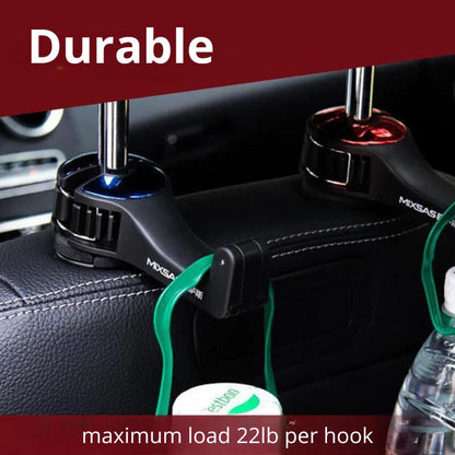 CarHook™ - Clothes hook and phone holder for car headrest