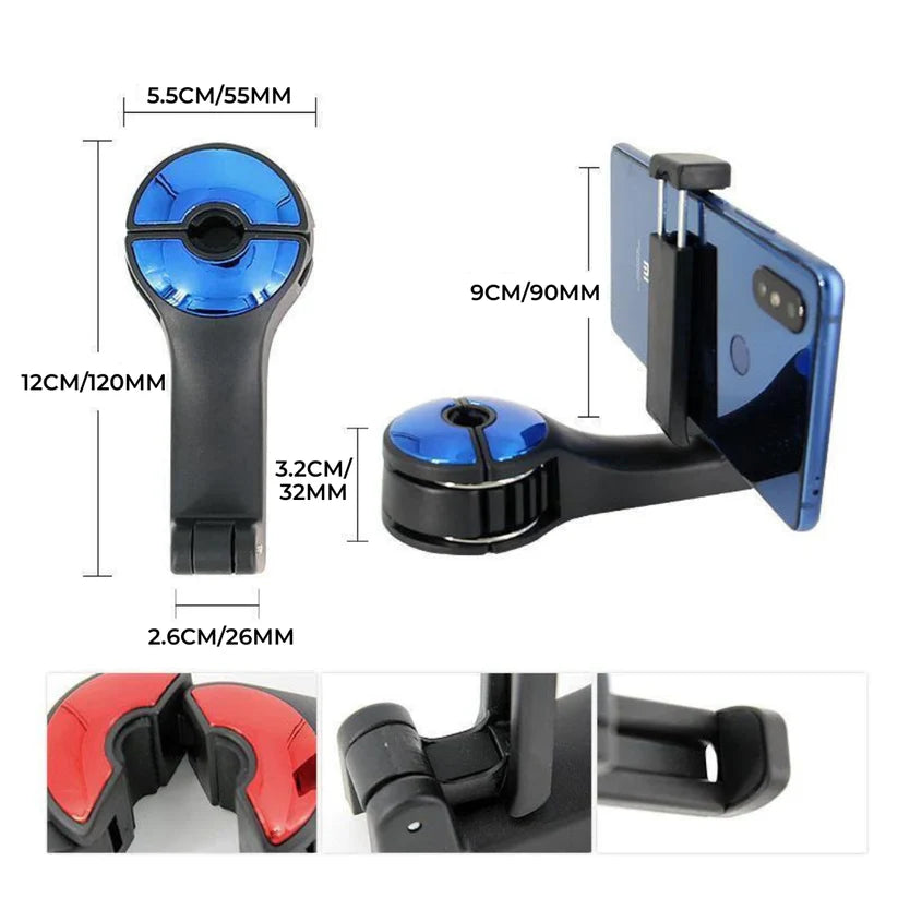 CarHook™ - Clothes hook and phone holder for car headrest