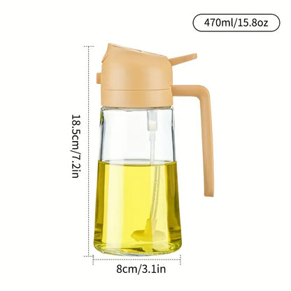 OilDispenser™ - Multifunctional kitchen oil dispenser and sprayer