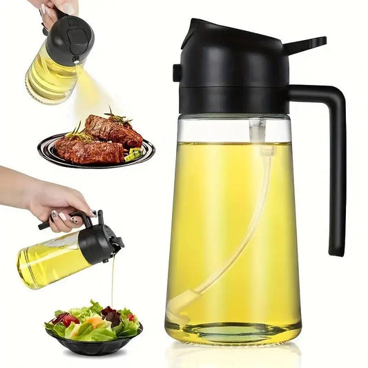 OilDispenser™ - Multifunctional kitchen oil dispenser and sprayer